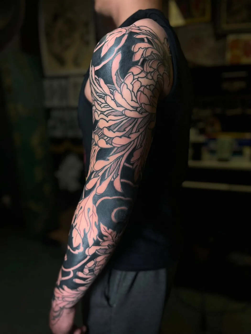 Traditional Japanese tattoo by Kaichi Fujita, Alliance Tattoo Eugene Oregon