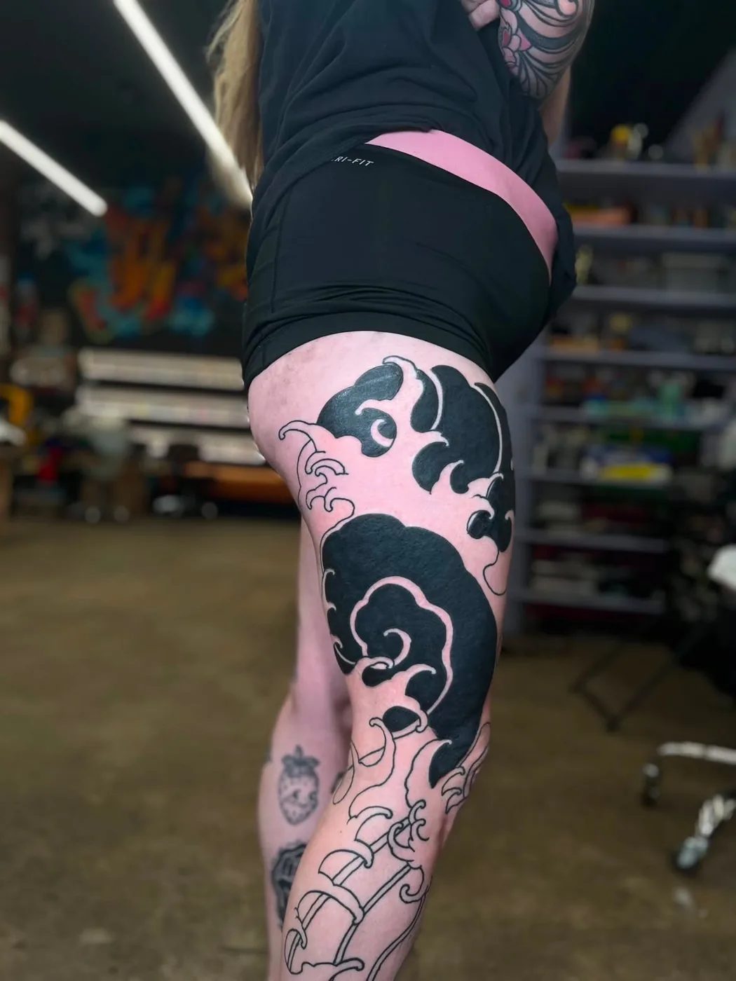 Traditional Japanese tattoo by Kaichi Fujita, Alliance Tattoo Eugene Oregon